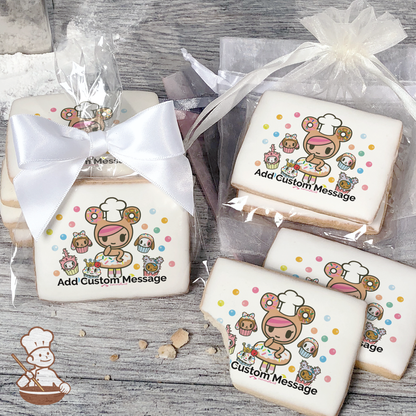 Tokidoki Donutella Custom Message Cookies (Rectangle)