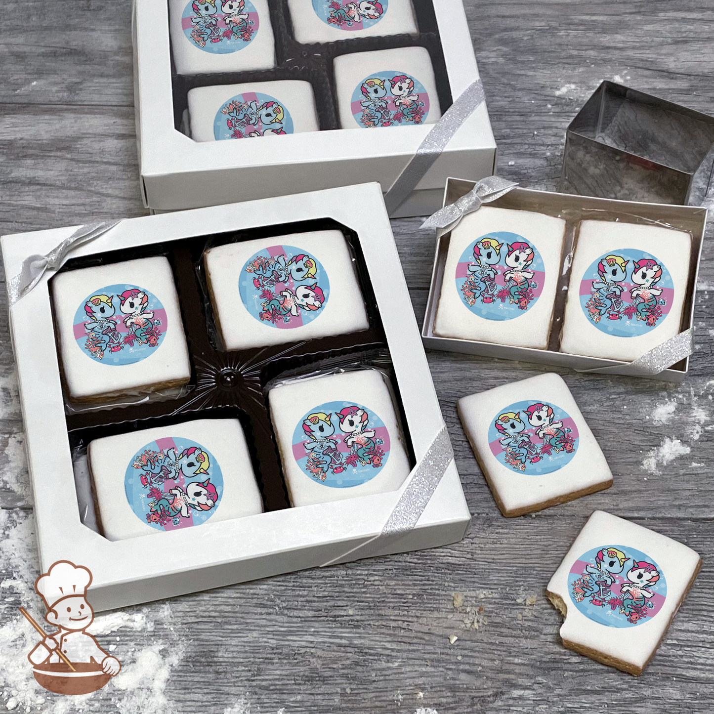 Tokidoki Mermicorno Cookie Gift Box (Rectangle)