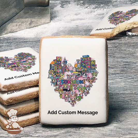 Tokidoki Heart Custom Message Cookies (Rectangle)