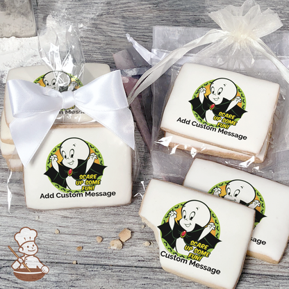 Casper Scare Up Some Fun Custom Message Cookies (Rectangle)