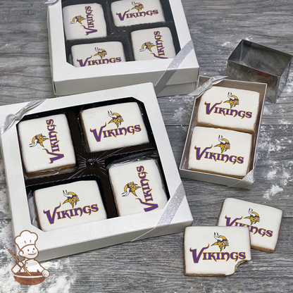 NFL Minnesota Vikings Cookie Gift Box (Rectangle)