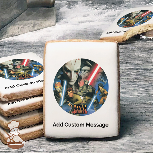 Star Wars Rebels Inquisitor Custom Message Cookies (Rectangle)