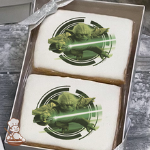 Load image into Gallery viewer, Star Wars Yoda Cookie Gift Box (Rectangle)