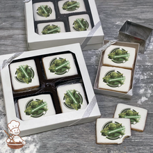 Load image into Gallery viewer, Star Wars Yoda Cookie Gift Box (Rectangle)