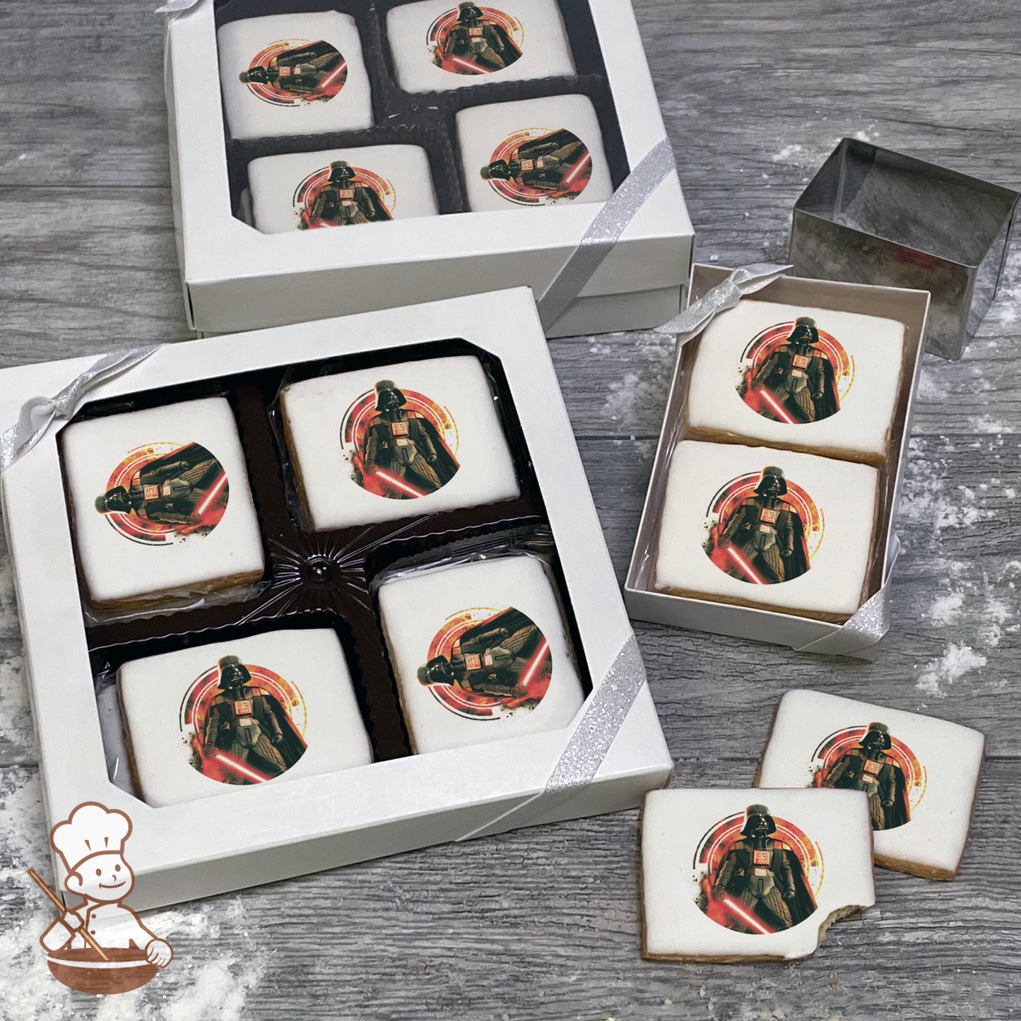 Star Wars Darth Vader Cookie Gift Box (Rectangle)