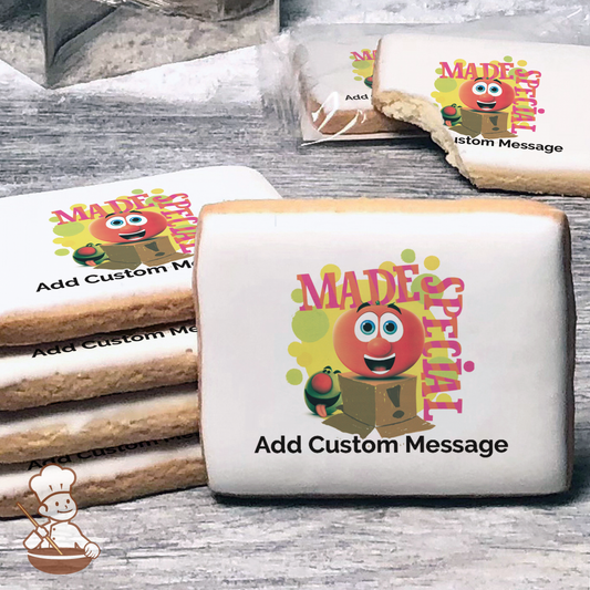 Veggie Tales Made Special Custom Message Cookies (Rectangle)
