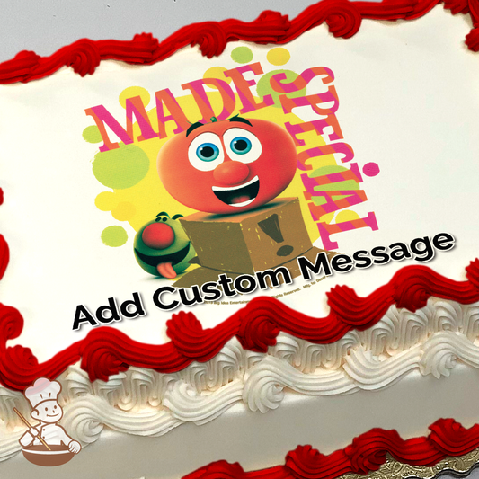 Veggie Tales Made Special Photo Cake