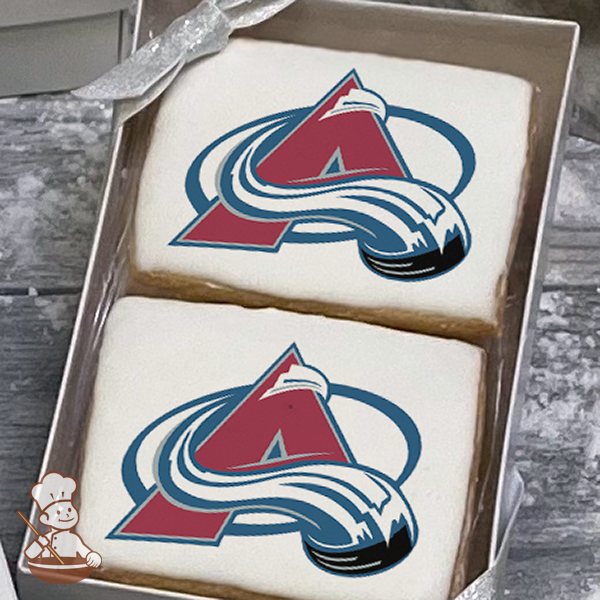 NHL Colorado Avalanche Cookie Gift Box (Rectangle)