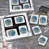 NBA Golden State Warriors Cookie Gift Box (Rectangle)