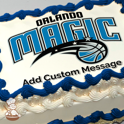 NBA Orlando Magic Photo Cake