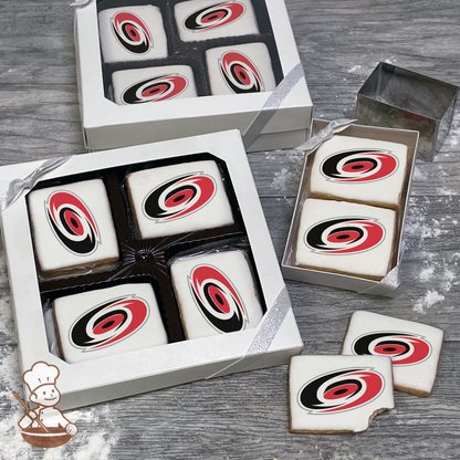 NHL Carolina Hurricanes Cookie Gift Box (Rectangle)