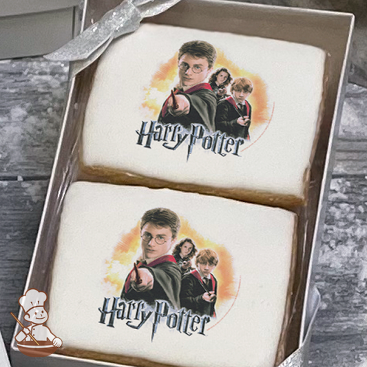 Harry Potter Wands Cookie Gift Box (Rectangle)