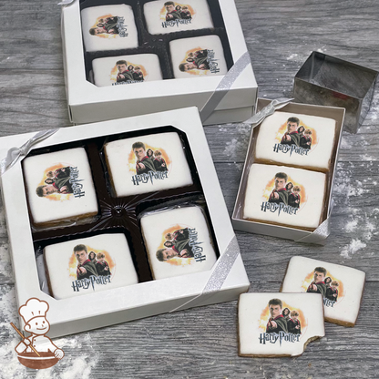 Harry Potter Wands Cookie Gift Box (Rectangle)