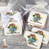 Blaze and the Monster Machines Custom Message Cookies (Rectangle)