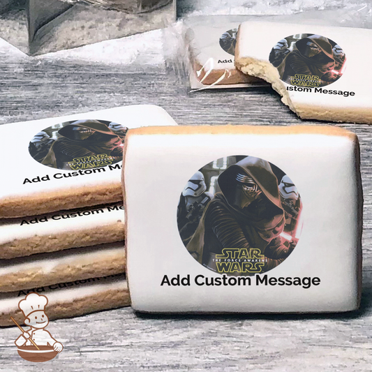 Star Wars The Force Awakens The Force Custom Message Cookies (Rectangle)