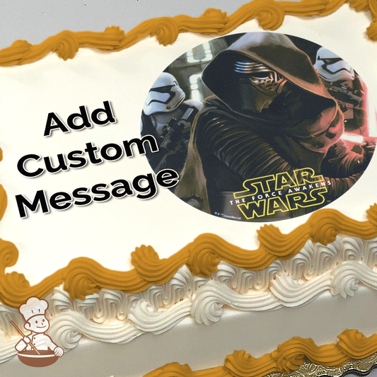 Star Wars The Force Awakens The Force Photo Cake