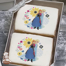 Load image into Gallery viewer, Frozen Beautiful Sisters Cookie Gift Box (Rectangle)
