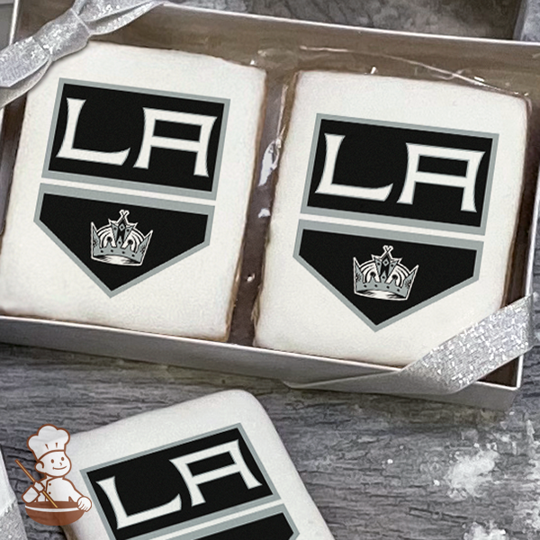 NHL Los Angeles Kings Cookie Gift Box (Rectangle)