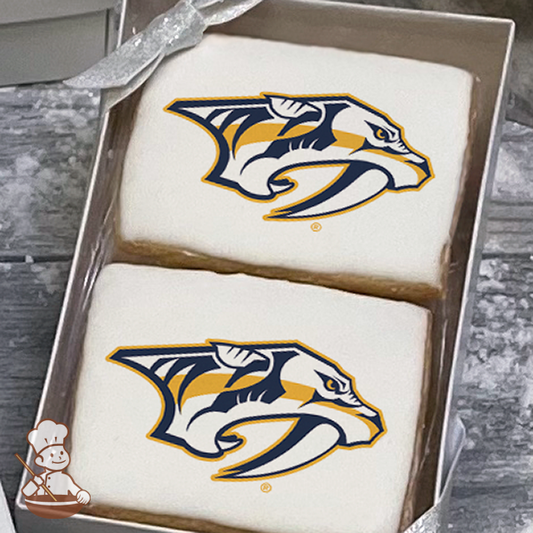 NHL Nashville Predators Cookie Gift Box (Rectangle)