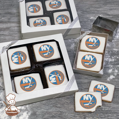 NHL New York Islanders Cookie Gift Box (Rectangle)