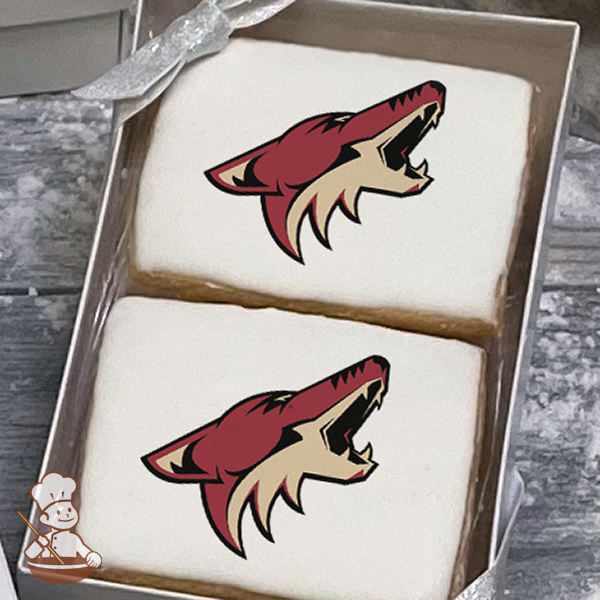 NHL Arizona Coyotes Cookie Gift Box (Rectangle)