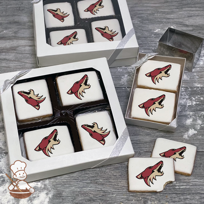 NHL Arizona Coyotes Cookie Gift Box (Rectangle)