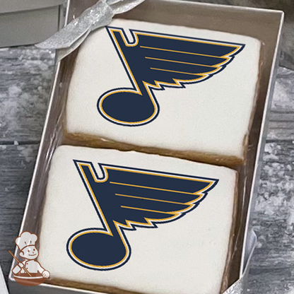 NHL St. Louis Blues Cookie Gift Box (Rectangle)