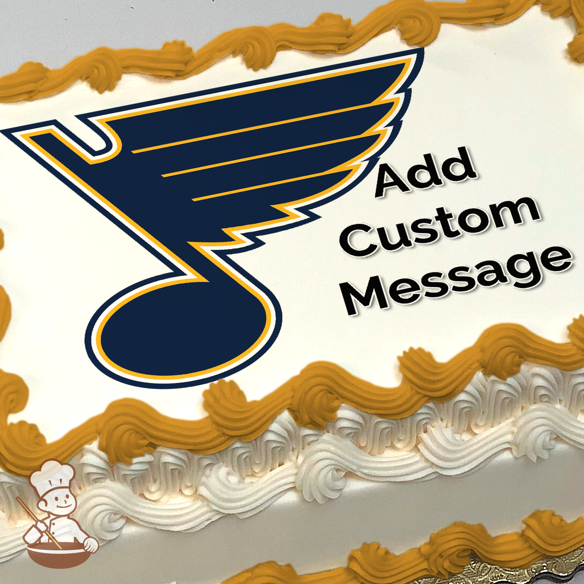 NHL St. Louis Blues Photo Cake