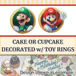 Super Mario Mario And Luigi Rings (free design)