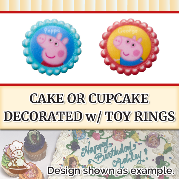 Peppa Pig Siblings Rings (free design)