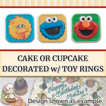 Load image into Gallery viewer, Sesame Street Bright And Fun Rings (free design)