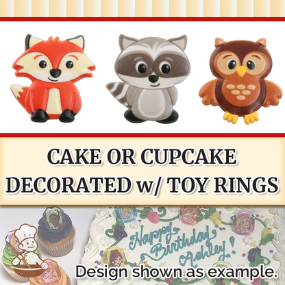 Woodland Animals Rings (free design)