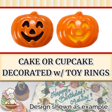 Load image into Gallery viewer, Stacked Pumpkin Rings (free design)