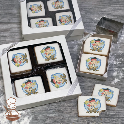 Jake and the Neverland Pirates Cookie Gift Box (Rectangle)