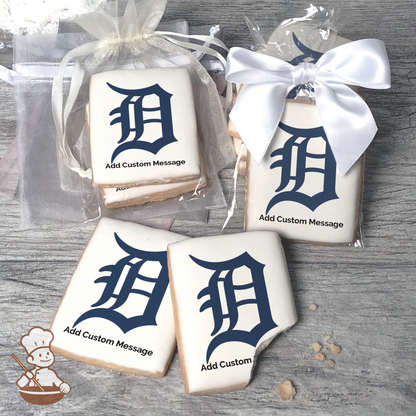 MLB Detroit Tigers Custom Message Cookies (Rectangle)