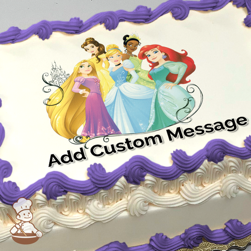 Disney Princess Dream Photo Cake