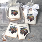 Marvels Avengers Earths Mightiest Heroes Custom Message Cookies (Rectangle)