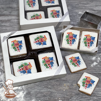 PJ Masks Its Time to be a Hero Cookie Gift Box (Rectangle)