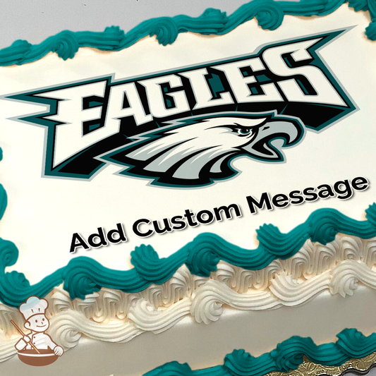 NFL Philadelphia Eagles Photo Cake