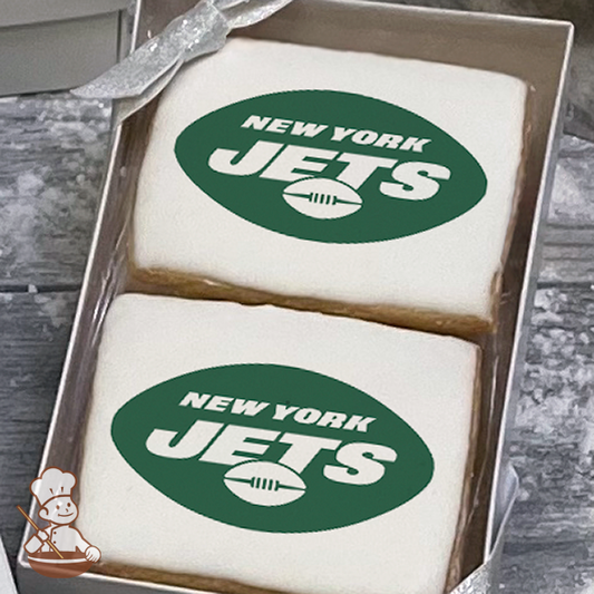 NFL New York Jets Cookie Gift Box (Rectangle)