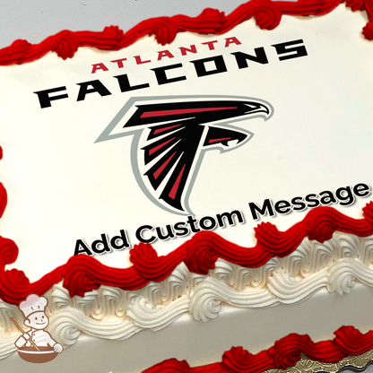 NFL Atlanta Falcons Photo Cake