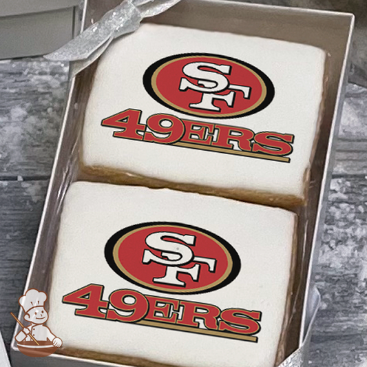 NFL San Francisco 49ers Cookie Gift Box (Rectangle)