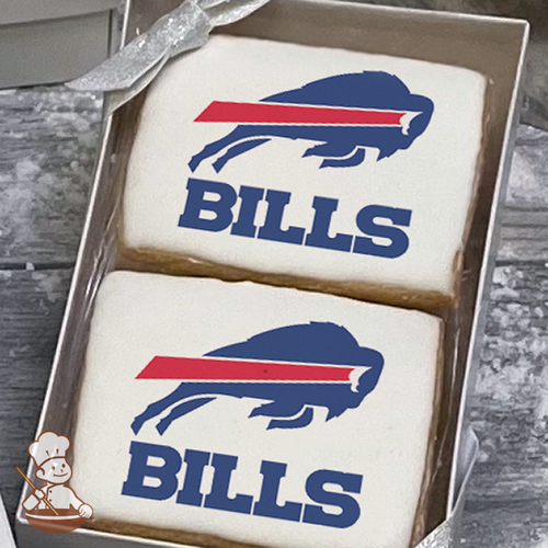NFL Buffalo Bills Cookie Gift Box (Rectangle)