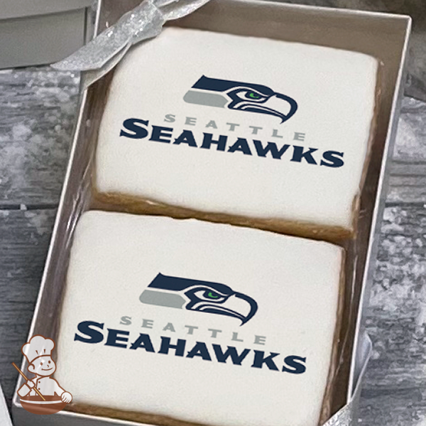 NFL Seattle Seahawks Cookie Gift Box (Rectangle)