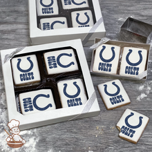 Load image into Gallery viewer, NFL Indianapolis Colts Cookie Gift Box (Rectangle)