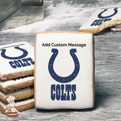 NFL Indianapolis Colts Custom Message Cookies (Rectangle)