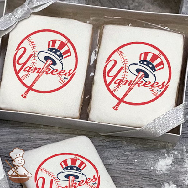 MLB New York Yankees Cookie Gift Box (Rectangle)