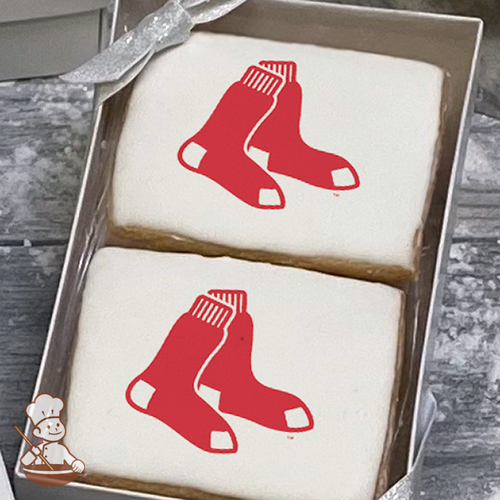 MLB Boston Red Sox Cookie Gift Box (Rectangle)