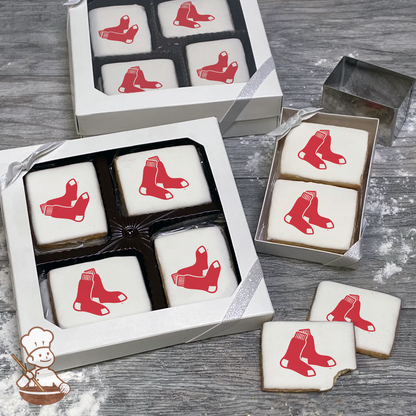 MLB Boston Red Sox Cookie Gift Box (Rectangle)