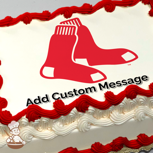 MLB Boston Red Sox Photo Cake